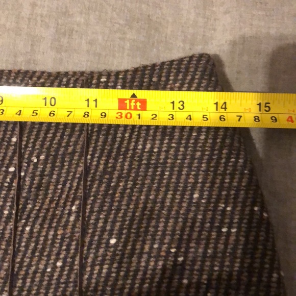 Gunex by Bruno Cucinelli new 42 6 wool textured skirt lined - Picture 8 of 8